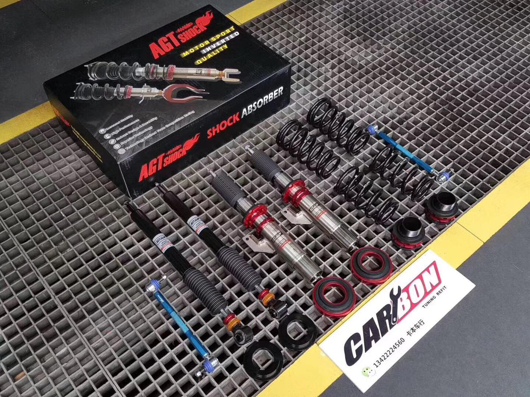 AGT Shock 2017+	F52	1 SERIES MK3 Front  Inverted Fork/Rear Flip - Front Spring Rate: 6K180 Rear Spring Rate:	6K160