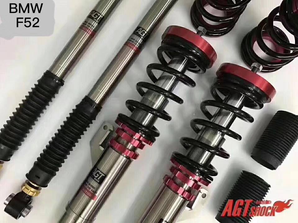 AGT Shock 2017+	F52	1 SERIES MK3 Front  Inverted Fork/Rear Flip - Front Spring Rate: 6K180 Rear Spring Rate:	6K160