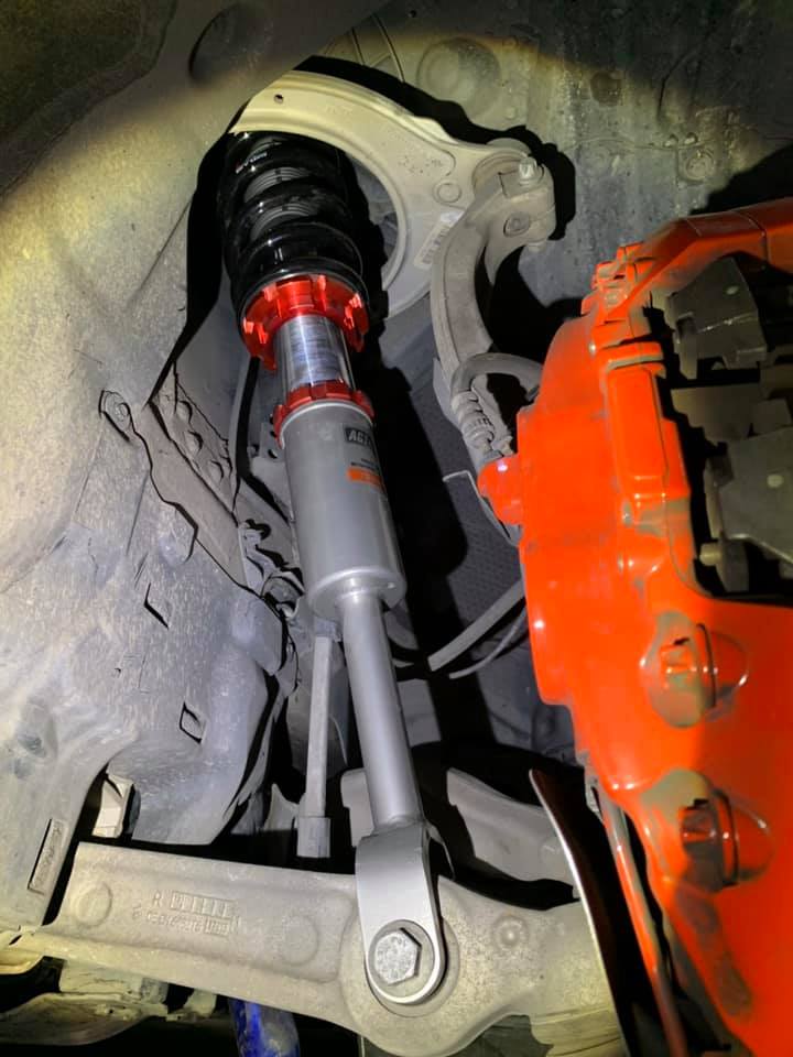 AGT Shock 2017+	G30 G38 4WD 5 SERIES MK7 SEDAN Front Vertical Fork/Rear Inverted Fork - Front Spring Rate: 10K220 Rear Spring Rate: 5K240