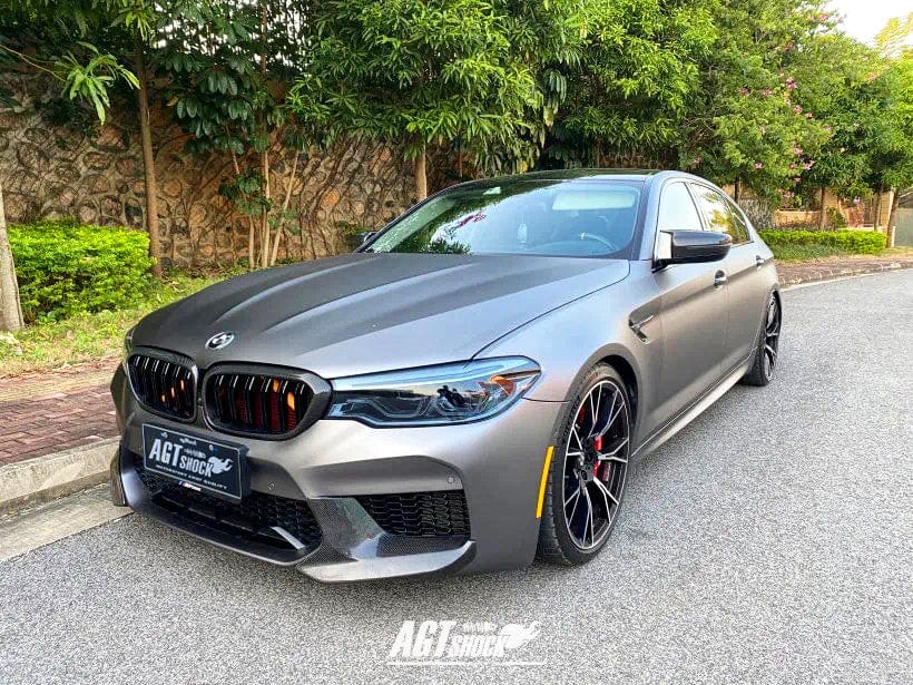 AGT Shock 2017+ G30 G38 RWD 5 SERIES MK7 SEDAN Front Vertical Fork/Rear Inverted Fork - Front Spring Rate: 10K220 Rear Spring Rate: 5K240