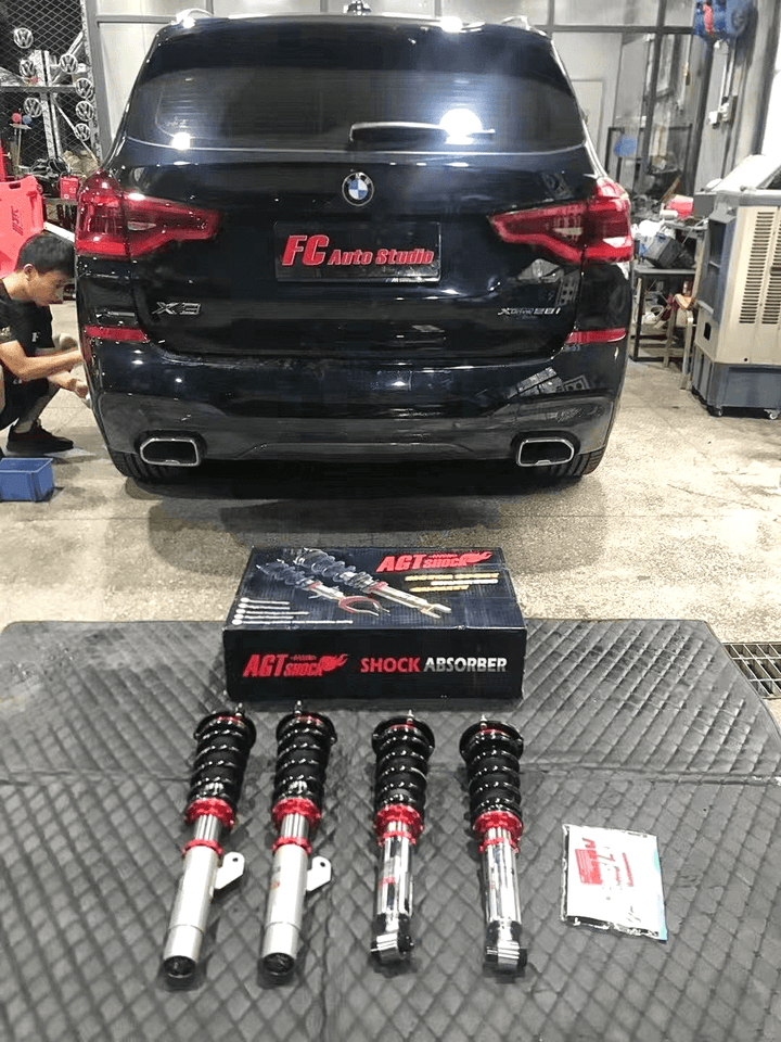 AGT Shock 2018+	G01 G02 X3 X4 MK2  Front/ Rear: Inverted Fork -Front Spring Rate: 7K210 Rear Spring Rate: 8K200