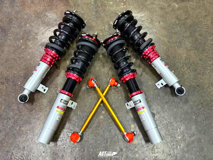 AGT Shock 2019+	F97/F98	X3M X4 M Front/ Rear: Inverted Fork-Front Spring Rate: 8K200 Rear Spring Rate: 10K200