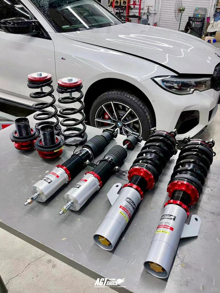 AGT Shock 2019+	G20/G21/G28 RWD 3 SERIES MK7 Front Inverted  Fork/Rear Flip - Front Spring Rate: 6K210 Rear Spring Rate:8K250