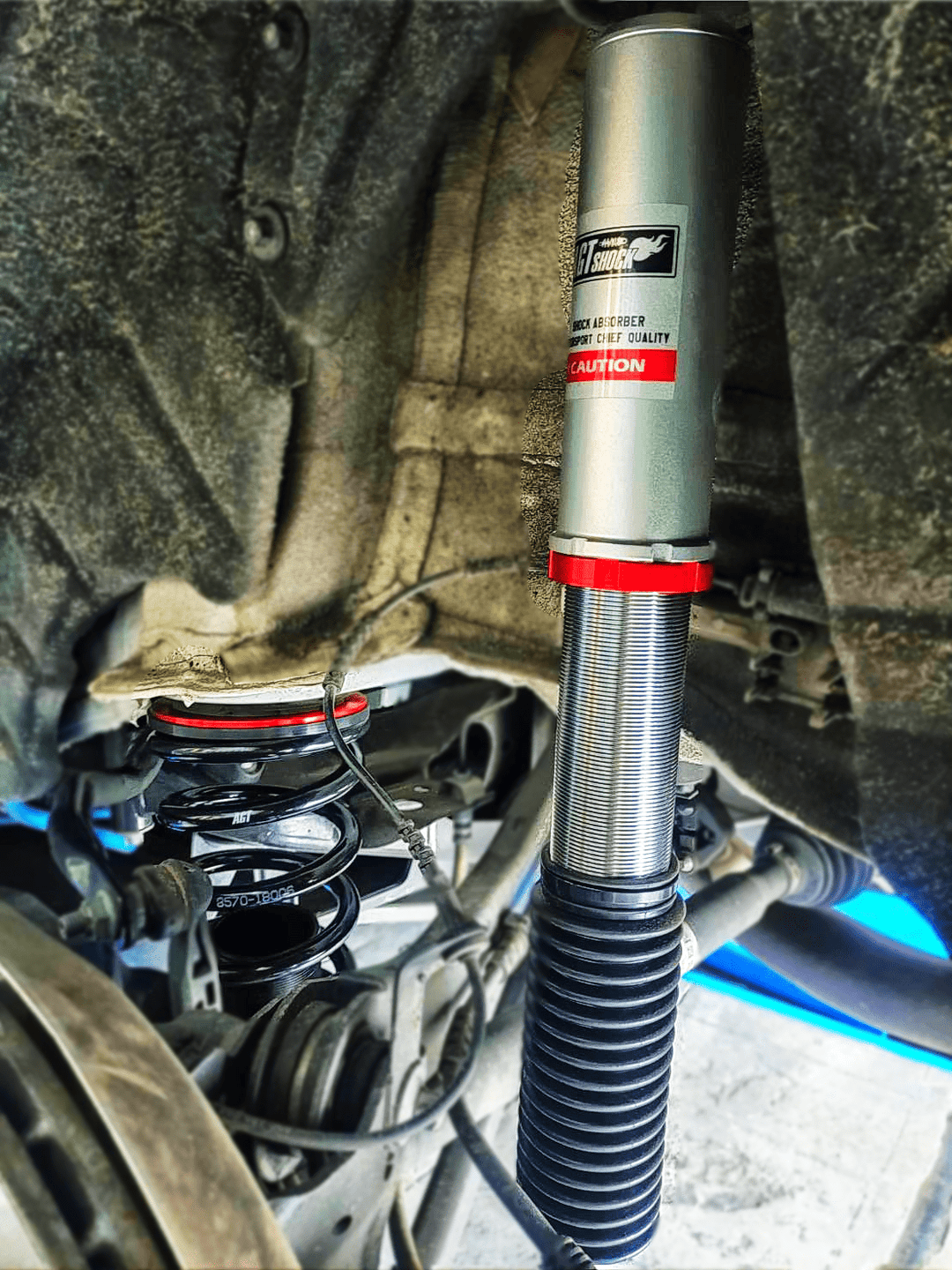 AGT Shock 2020+ F40 1 SERIES MK3 Front  Inverted Fork/Rear Flip - Front Spring Rate:7K210 Rear Spring Rate: 10K200