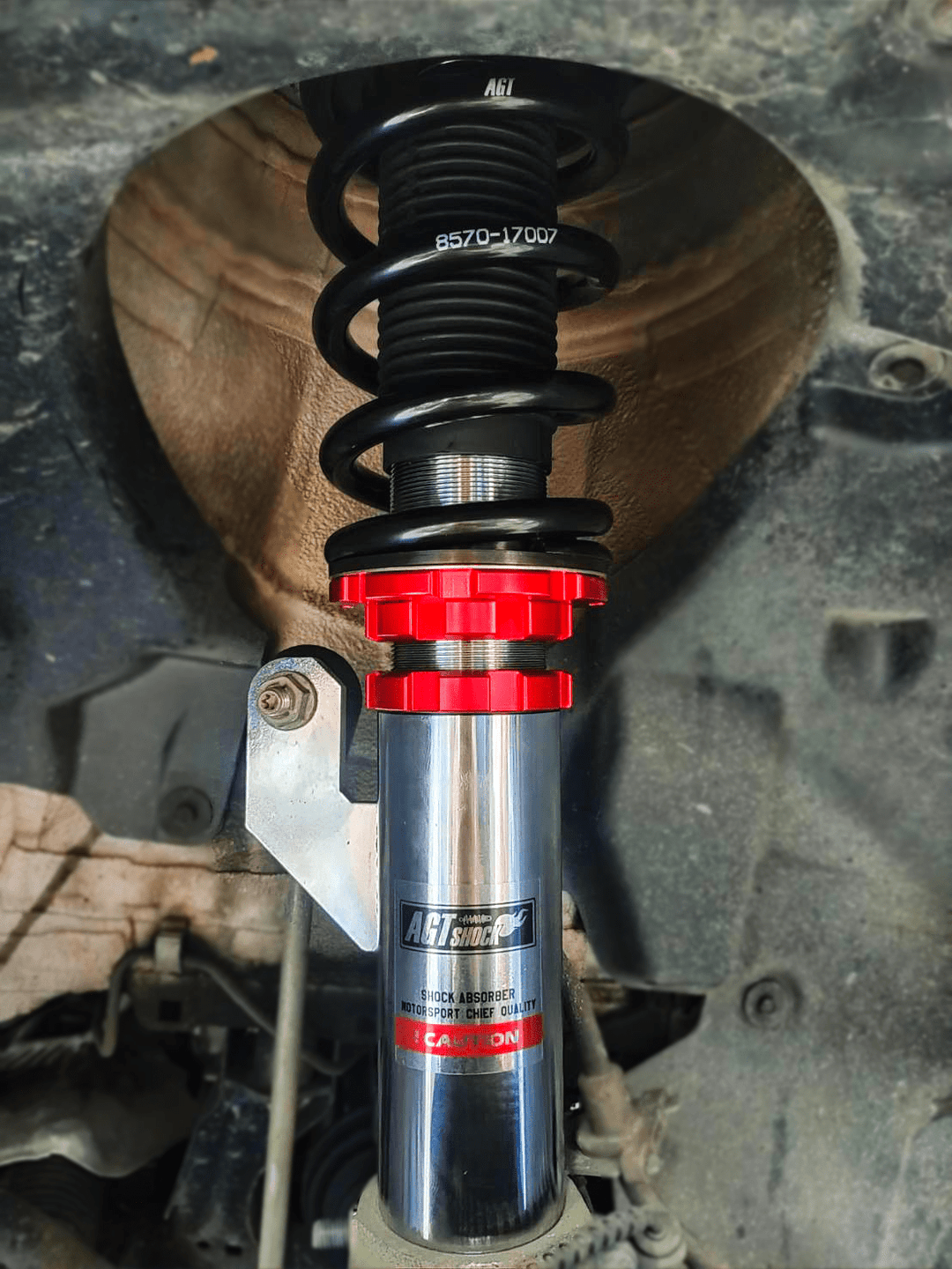 AGT Shock 2020+ F40 1 SERIES MK3 Front  Inverted Fork/Rear Flip - Front Spring Rate:7K210 Rear Spring Rate: 10K200