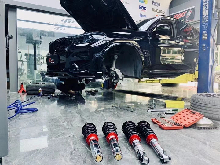 AGT Shock 2021+ G08 IX3 Front Inverted  Fork/Rear Flip - Front Spring Rate: 7K210 Rear Spring Rate: 14K200