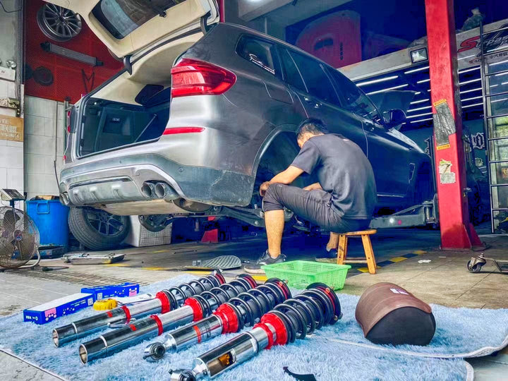 AGT Shock 2021+ G08 IX3 Front Inverted  Fork/Rear Flip - Front Spring Rate: 7K210 Rear Spring Rate: 14K200