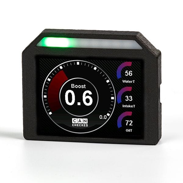 CANchecked MFD32S Gen2 Display Universal with Integrated Shiftlight