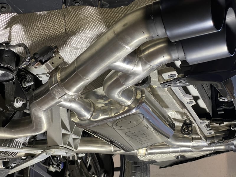 dAHLer Performance Axle-Back Exhaust System BMW M5 Competition F90