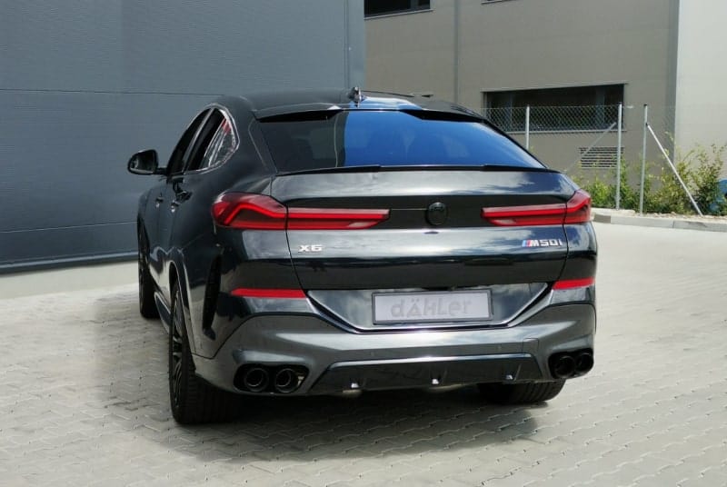 dAHLer Performance Axle-Back Exhaust System BMW X6 M50i G06
