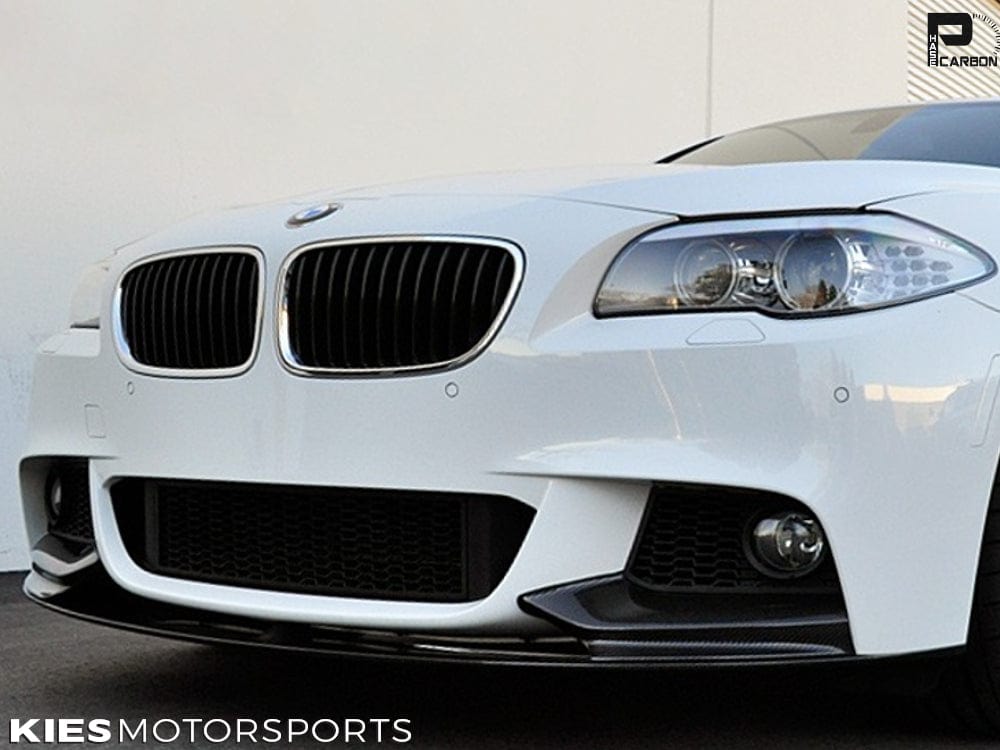 2011-2016 BMW 5 Series (F10) Performance Style Carbon Fiber Front Lip