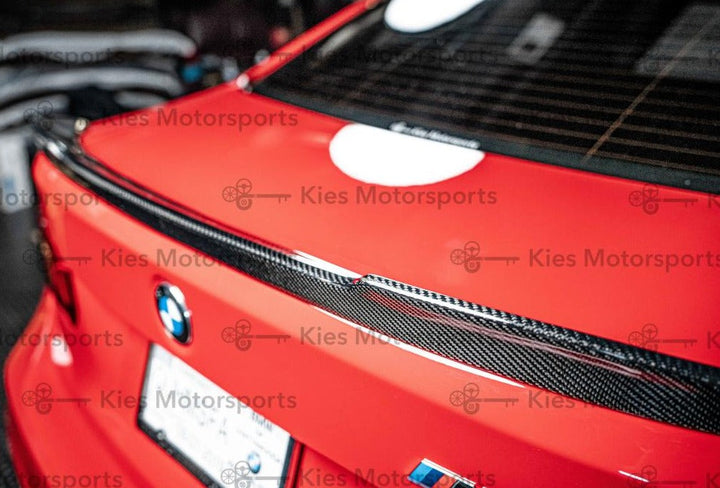2012-2018 BMW 3 Series (F30) / (F80) Competition Inspired Carbon Fiber Trunk Spoiler