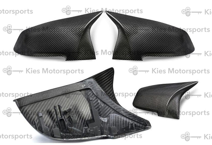 2012-2018 BMW 3 Series (F30) & BMW 4 Series (F32) M Style Dry Carbon Fiber Mirror Covers