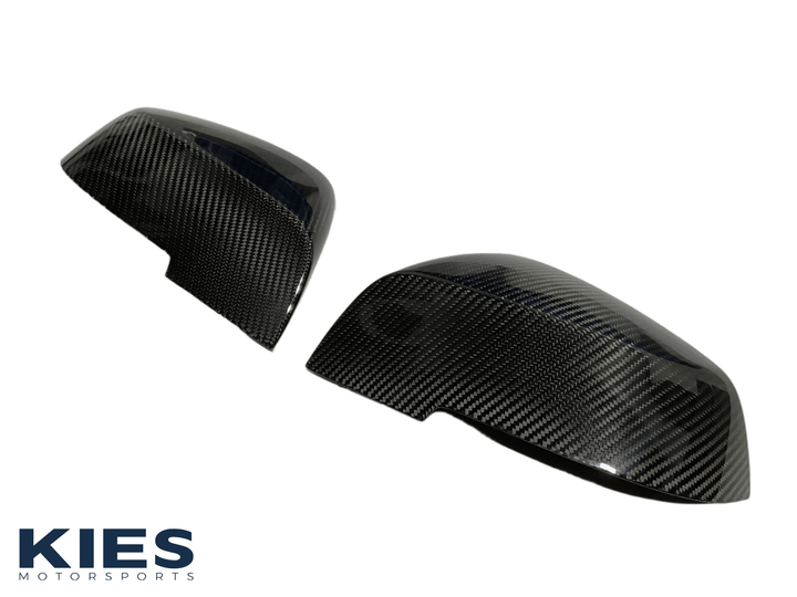 2012-2018 BMW 3 Series (F30) & BMW 4 Series (F32) OEM Replacement Dry Carbon Fiber Mirror Covers