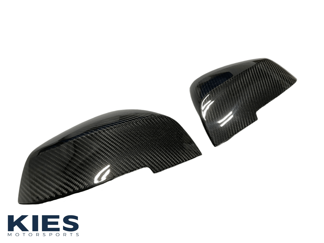2012-2018 BMW 3 Series (F30) & BMW 4 Series (F32) OEM Replacement Dry Carbon Fiber Mirror Covers