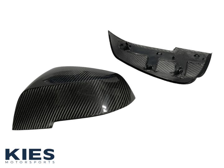 2012-2018 BMW 3 Series (F30) & BMW 4 Series (F32) OEM Replacement Dry Carbon Fiber Mirror Covers