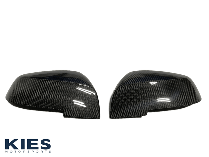 2012-2018 BMW 3 Series (F30) & BMW 4 Series (F32) OEM Replacement Dry Carbon Fiber Mirror Covers