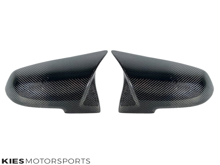 2012-2018 BMW 3 Series (F30 / F31 / F34) & 4 Series (F32 / F33 / F36) M Inspired Aero Carbon Fiber Mirror Covers - Also fits BMW 1 Series (F20) 2 Series (F22 / F23) X1 (E84) & M2 (F87)