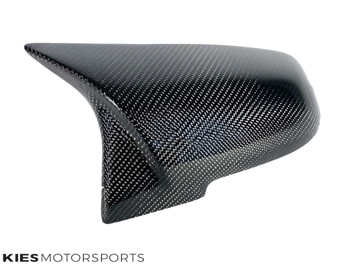 2012-2018 BMW 3 Series (F30 / F31 / F34) & 4 Series (F32 / F33 / F36) M Inspired Aero Carbon Fiber Mirror Covers - Also fits BMW 1 Series (F20) 2 Series (F22 / F23) X1 (E84) & M2 (F87)