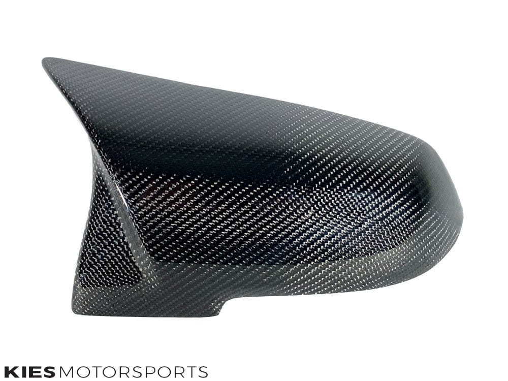 2012-2018 BMW 3 Series (F30 / F31 / F34) & 4 Series (F32 / F33 / F36) M Inspired Aero Carbon Fiber Mirror Covers - Also fits BMW 1 Series (F20) 2 Series (F22 / F23) X1 (E84) & M2 (F87)