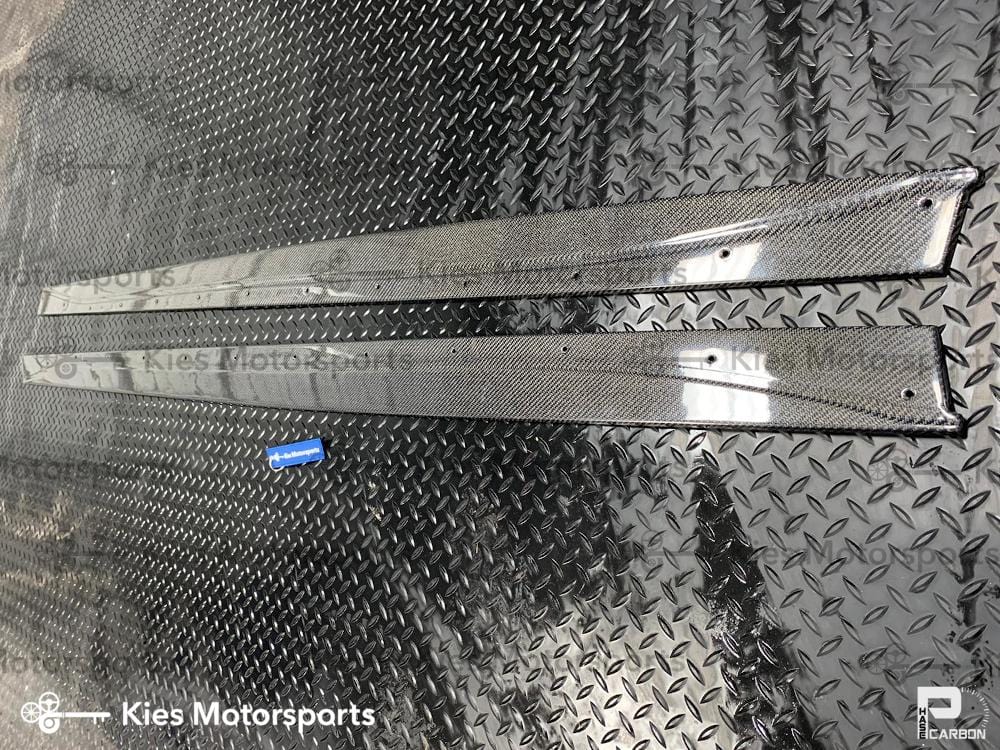Kies-Motorsports Kies Carbon 2012-2018 BMW 4 Series (F32) Performance Style Carbon Fiber Side Skirt Extensions (428, 430, 435, 440)