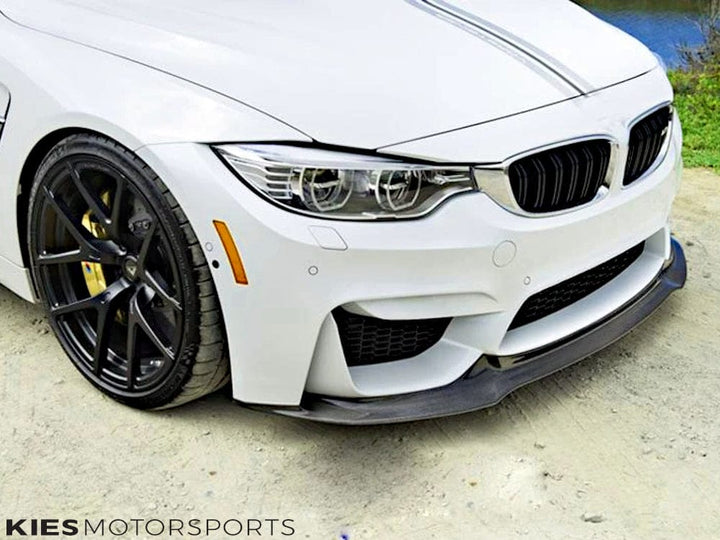 2014-2021 BMW M3 (F80) & M4 (F82 / F83) R Style Carbon Fiber Front Lip