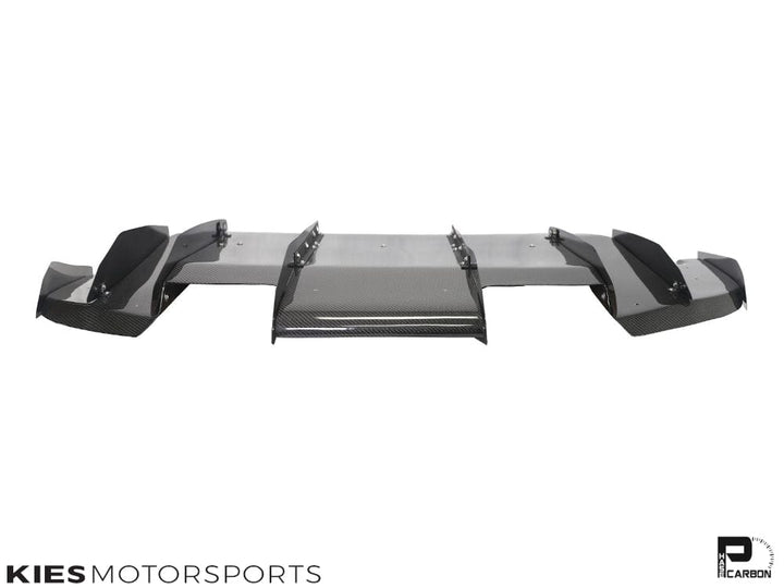2014-2021 BMW M3 (F80) & M4 (F82 / F83) Varis Inspired Carbon Fiber Rear Diffuser Undertray