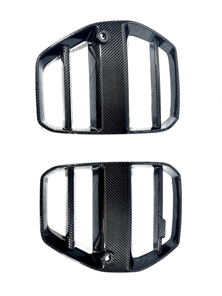 Kies-Motorsports Kies Carbon 2020-2025 BMW M3 (G80) / M4 (G82 / G83) Vorsteiner Inspired Dry Carbon Full Replacement Kidney Grille