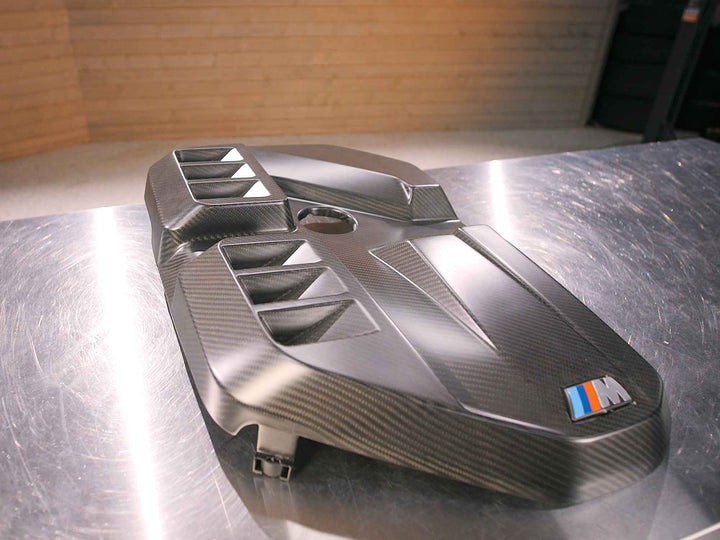 BMW G8X Matte Dry Carbon Engine Bay Kit for the M2 / M3 / M4