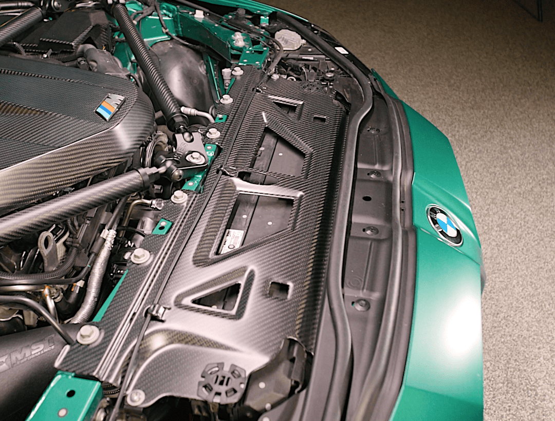 BMW G8X Matte Dry Carbon Engine Bay Kit for the M2 / M3 / M4
