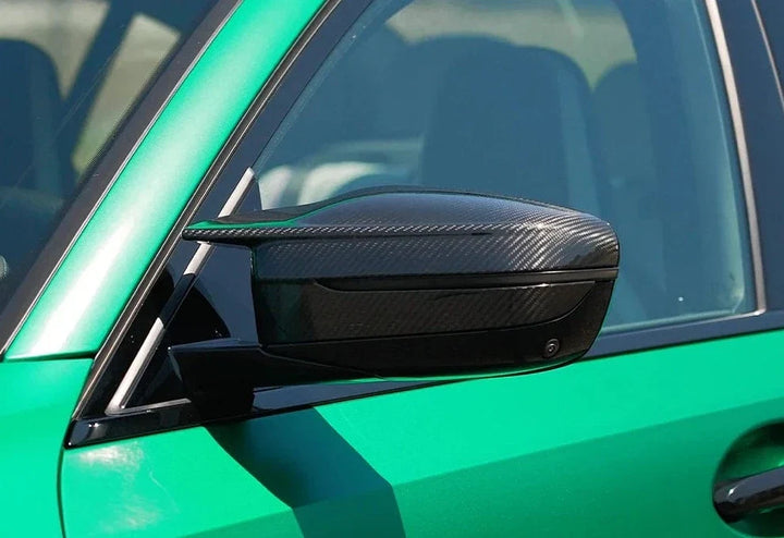Kies Carbon G80, G81, G82, G83, G87, G26 M2 / M3 / M4 / i4M50 OEM Style Dry Carbon Fiber Mirror Covers