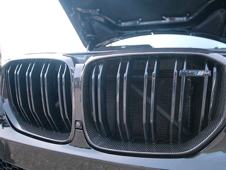 X5M F95 Double Slatted Carbon Fiber Kidney Grilles