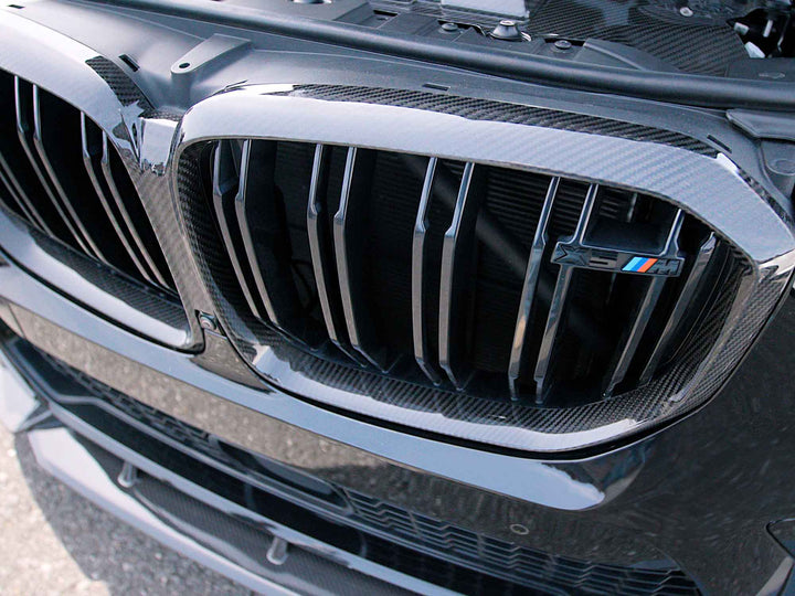 X5M F95 Double Slatted Carbon Fiber Kidney Grilles