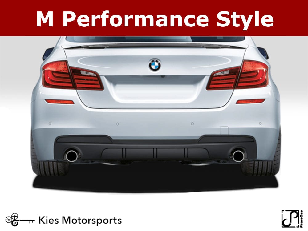 2011-2016 BMW 5 Series (F10) M Performance Style Rear Diffuser