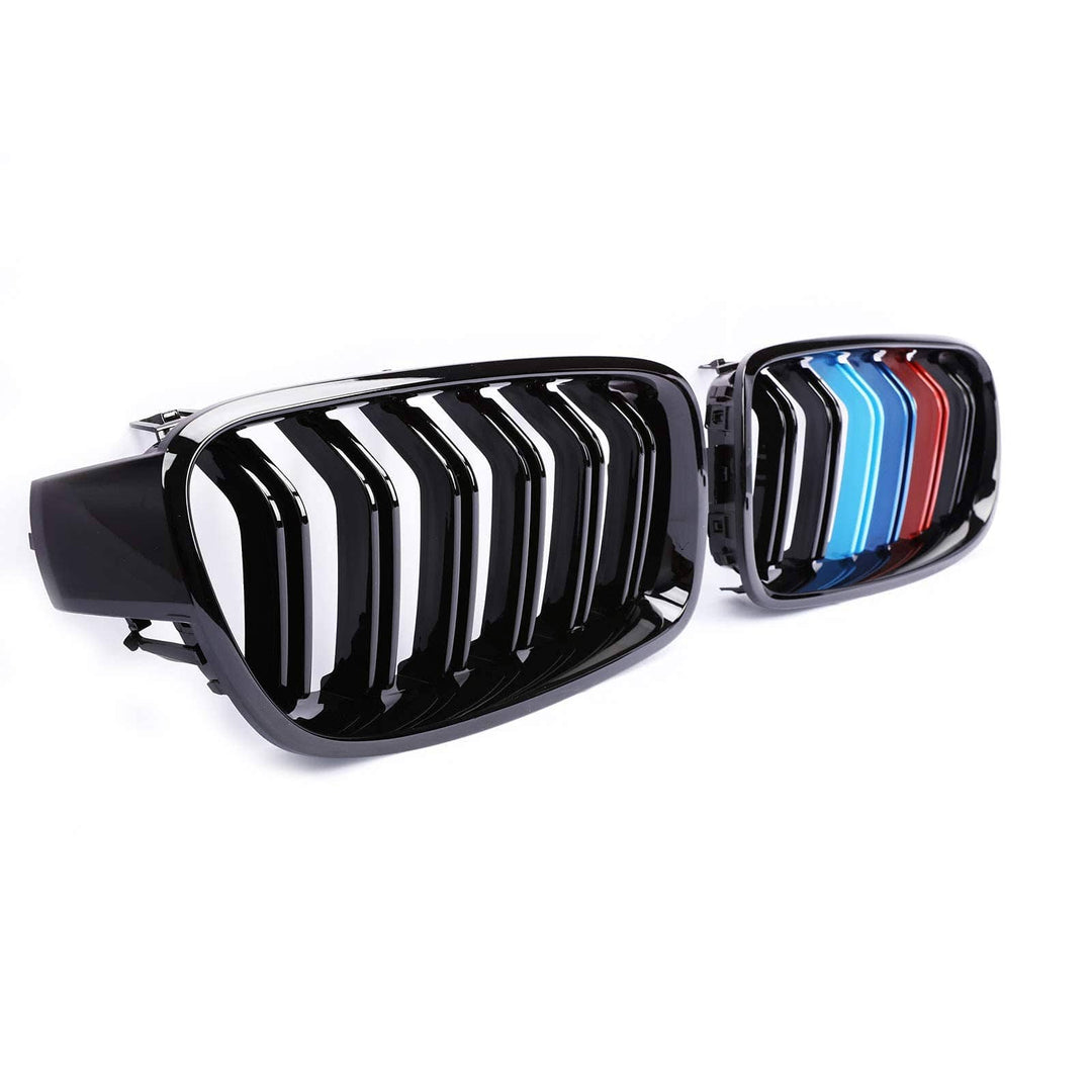 2012-2018 BMW 3 Series (F30) "M3 Style" Kidney Grilles (Various Finishes)