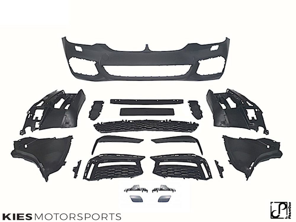 2017-2020 BMW 5 Series (G30 / G31) Pre-LCI M Sport Style Front Bumper Conversion