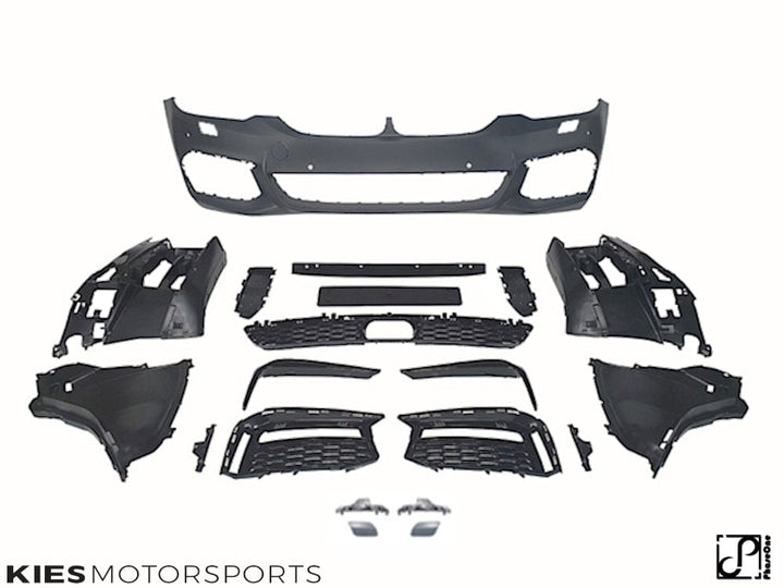 2017-2020 BMW 5 Series (G30 / G31) Pre-LCI M Sport Style Front Bumper Conversion