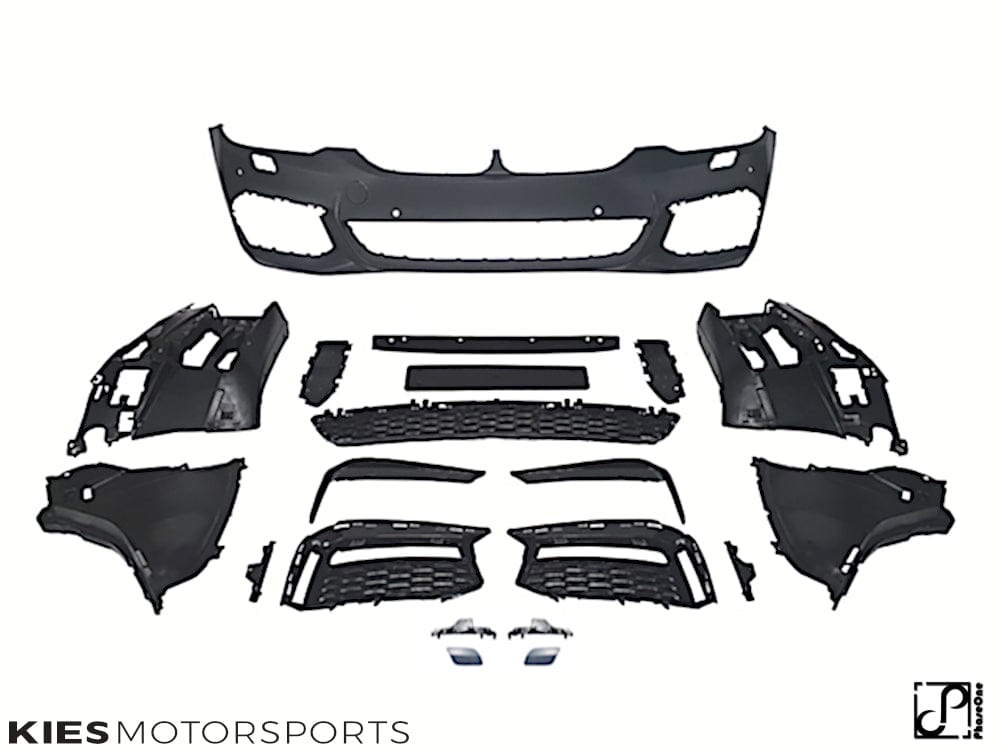 2017-2020 BMW 5 Series (G30 / G31) Pre-LCI M Sport Style Front Bumper Conversion