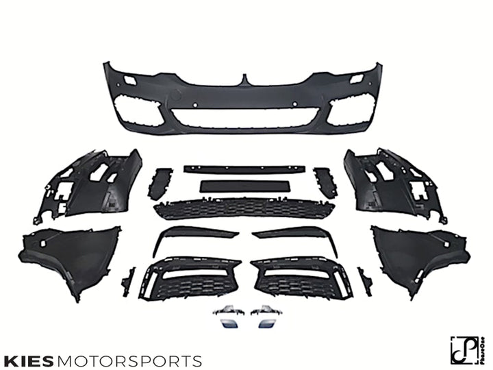 2017-2020 BMW 5 Series (G30 / G31) Pre-LCI M Sport Style Front Bumper Conversion