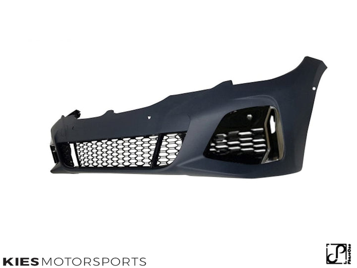 Kies-Motorsports Kies Motorsports 2019-2022 BMW G20 3 Series M340 /  M Sport Style Front Bumper Conversion (Pre-LCI Only) 4 PDC
