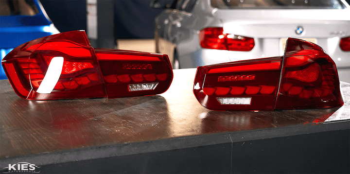 Kies-Motorsports Kies BMW 3 Series (F30) & M3 (F80) GTS Style OLED Sequential Tail Lights SET (V1)