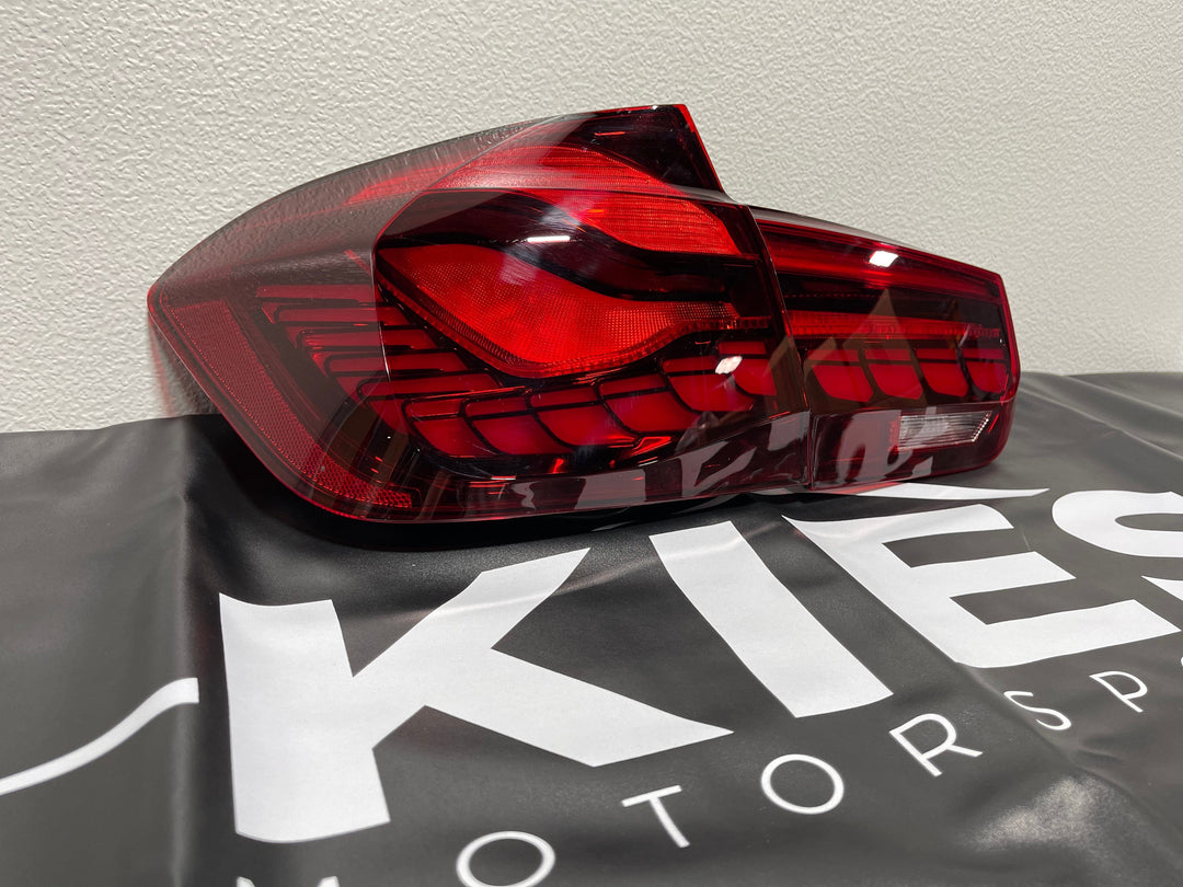 Kies-Motorsports Kies BMW 3 Series (F30) & M3 (F80) GTS Style OLED Sequential Tail Lights SET (V2)