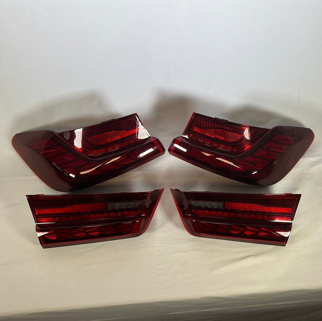 Kies-Motorsports Kies BMW 3 Series (G20) & M3 (G80) GTS Style OLED Sequential Tail Lights Set RED