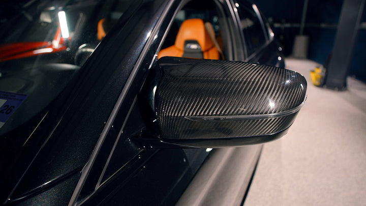 BMW F90 M5 & M8 Carbon Fiber Mirror Cap Set