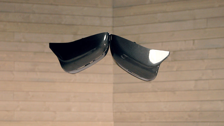 BMW F90 M5 & M8 Carbon Fiber Mirror Cap Set