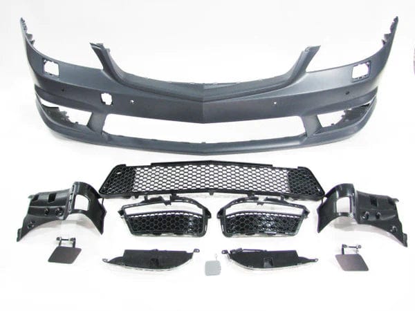 Kies Motorsports 2007-2013 Mercedes Benz S Class W221 S63/S65 AMG Style Front Bumper W/ DRL