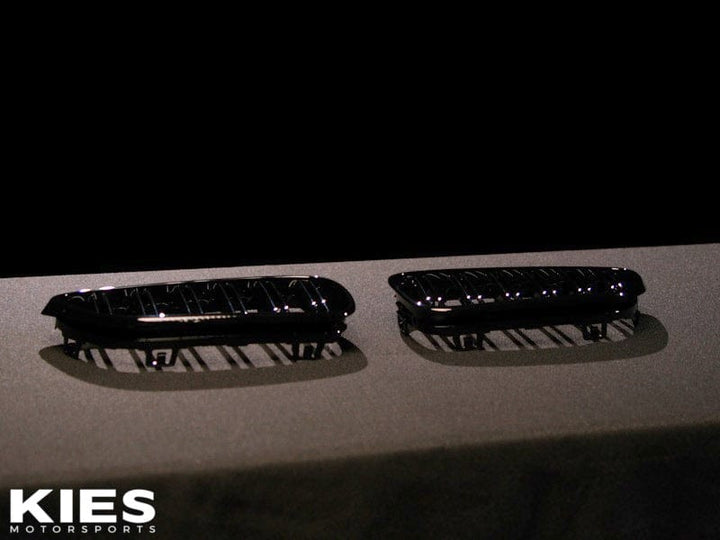 Kies Motorsports Dual Slat Black Black Kidney Grille for F22 2 Series