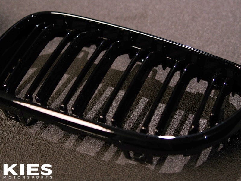 Kies Motorsports Dual Slat Black Black Kidney Grille for F22 2 Series