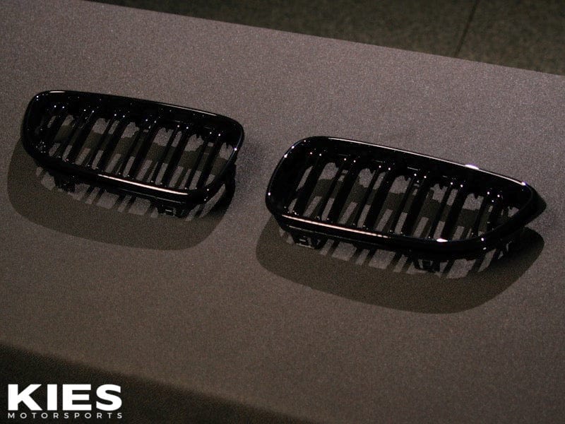 Kies Motorsports Dual Slat Black Black Kidney Grille for F22 2 Series
