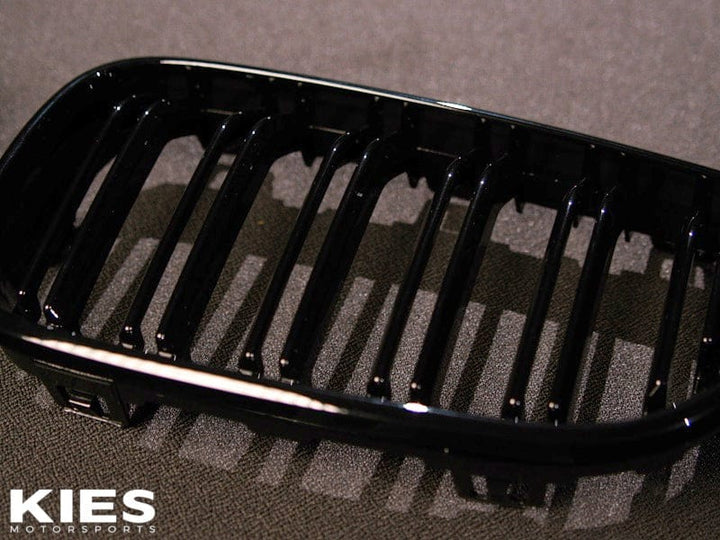 Kies Motorsports Dual Slat Black Black Kidney Grille for F22 2 Series